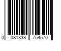 Barcode Image for UPC code 0081838754570. Product Name: Century Drill & Tool 4.5" Diamond Pro Saw Blade