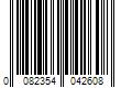 Barcode Image for UPC code 0082354042608. Product Name: Ali Industries 4260 25ct 4-1/4x11-1/4 80grit