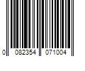 Barcode Image for UPC code 0082354071004. Product Name: Gator Fine 120-Grit Sheet Sandpaper 4.25-in W x 11.25-in L 25-Pack | 7100
