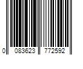 Barcode Image for UPC code 0083623772592. Product Name: Vanity Fair Flattering Lace Hi-Cut Panties - 13280, 6, Black