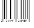 Barcode Image for UPC code 0084041216095