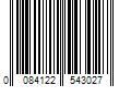 Barcode Image for UPC code 0084122543027