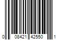 Barcode Image for UPC code 008421425501. Product Name: TY Puffies (Beanie Balls) Plush - GILLY the Frog (3 inch)