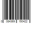 Barcode Image for UPC code 0084369150422