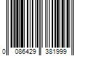 Barcode Image for UPC code 0086429381999