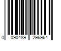 Barcode Image for UPC code 0090489296964. Product Name: Deckorators 3-in x 3-in 2-Pack 2-Lumen 1-Watt Black Solar LED Outdoor Post Cap Light (3500 K) | 197522