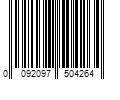 Barcode Image for UPC code 0092097504264. Product Name: Tapcon 1/2-in x 6-in Concrete Anchors (2-Pack) in Blue | 50426