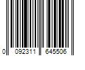 Barcode Image for UPC code 0092311645506. Product Name: Moldex JETZ Reusable Earplugs  TPE  Bright Green  Corded - 50 PR (507-6455)