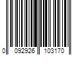 Barcode Image for UPC code 0092926103170. Product Name: Kaz  Inc Honeywell Slim Ceramic Portable Heater  New  Black  HCE317B