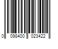 Barcode Image for UPC code 0098400023422