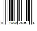 Barcode Image for UPC code 010000267556