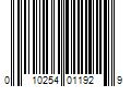 Barcode Image for UPC code 010254011929. Product Name: Project Source 11.69-in L x 1.16-in W x 8.07-in D Heavy Duty White Shelf Bracket | 25223PHLLG