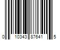 Barcode Image for UPC code 010343876415. Product Name: EPSON 125 DURABrite Ultra Ink Standard Capacity Black Cartridge (T125120-S) Works with Stylus NX-125  NX-127  NX-130  NX-230  NX-420  NX-530  NX-625  WorkForce WF-320  WF-323  WF-325  WF-520