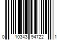 Barcode Image for UPC code 010343947221