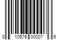 Barcode Image for UPC code 010576000076. Product Name: Hawthorne Products Inc. Sole Pack Horse Hoof Packing