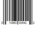 Barcode Image for UPC code 010963009422