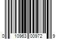 Barcode Image for UPC code 010963009729