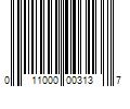 Barcode Image for UPC code 011000003137. Product Name: Standard Motor Products Four Seasons 34209 - Accumulator Fits select: 1973-1980 CHEVROLET C10  1976-1977 CHEVROLET BLAZER