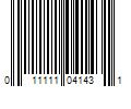 Barcode Image for UPC code 011111041431. Product Name: Unilever Home and Personal Care - North America Caress Body Wash for Women  Daily Silk White Peach & Orange Blossom for Dry Skin 20 fl oz