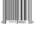 Barcode Image for UPC code 011111653238