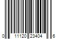 Barcode Image for UPC code 011120234046