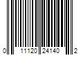 Barcode Image for UPC code 011120241402