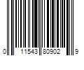 Barcode Image for UPC code 011543809029