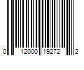 Barcode Image for UPC code 012000192722. Product Name: Mountain Dew 6-Pack 16.9 oz Mountain Dew Zero