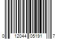 Barcode Image for UPC code 012044051917. Product Name: Procter & Gamble Old Spice Aluminum Free Deodorant for Men  Eaglefangs  3 oz