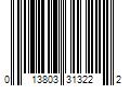 Barcode Image for UPC code 013803313222. Product Name: Canon EOS RP Mirrorless Full Frame  Camera