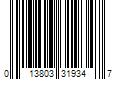 Barcode Image for UPC code 013803319347. Product Name: Canon PG-260 Black Ink Cartridge (7.5mL)