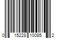 Barcode Image for UPC code 015228100852. Product Name: ALBERTO CULVER/UNILEVER Aphogee Shampoo for Damaged Hair  16 oz