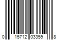 Barcode Image for UPC code 015712033598