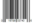 Barcode Image for UPC code 015789037406. Product Name: G. Pucci& Sons  Inc. P-Line 1 oz Lazer Minnow