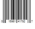 Barcode Image for UPC code 015961417927. Product Name: Milliken Seasonal Inspirations Area Rug Santa s Visit 01800 Kris Kringle 5  4  x 7  8  Rectangle