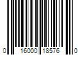 Barcode Image for UPC code 016000185760. Product Name: GENERAL MILLS SALES INC. Sonic Fruit Flavored Snacks  Treat Pouches  Value Pack  22 ct