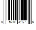 Barcode Image for UPC code 016000451278