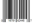 Barcode Image for UPC code 016751624457. Product Name: Kent International Inc Kent 24  Glendale Tween/Adult Girl s Bike  White/Blue