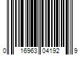 Barcode Image for UPC code 016963041929. Product Name: Hampton Bay Alexandria 17.3 in. Black Farmhouse 180-Degree Motion Sensor Outdoor 1-Light Wall Sconce