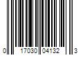 Barcode Image for UPC code 017030041323. Product Name: Vetoquinol Care Triglyceride Omega Supplement for Cats & Small Dog Breeds (60 Capsules)