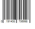 Barcode Image for UPC code 0191408706998