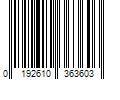 Barcode Image for UPC code 0192610363603