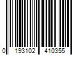 Barcode Image for UPC code 0193102410355