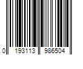 Barcode Image for UPC code 0193113986504
