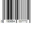 Barcode Image for UPC code 0193654037772