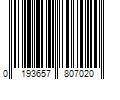 Barcode Image for UPC code 0193657807020