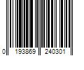 Barcode Image for UPC code 0193869240301. Product Name: Lacoste Men's Essential Cotton V-Neck Lounge Regular Fit Undershirts Set, 3-Piece - Black