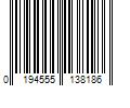 Barcode Image for UPC code 0194555138186. Product Name: Schlage Century Matte Black Single Cylinder Door Handleset with Latitude Handle