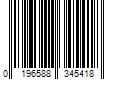 Barcode Image for UPC code 0196588345418. Product Name: Sony Music AC/DC - Back in Black (Walmart Exclusive) - Vinyl LP