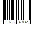 Barcode Image for UPC code 0196642653664